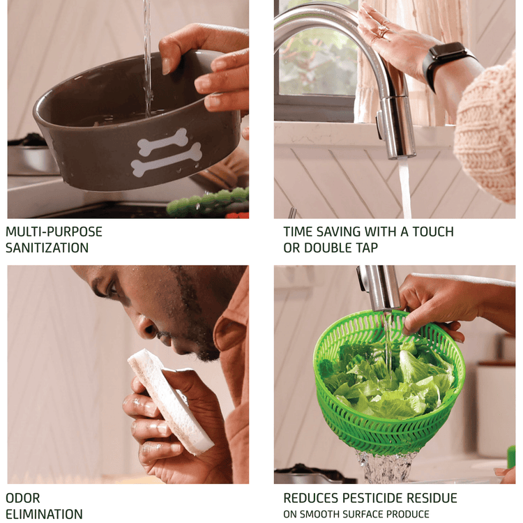 Touch₂O® Kitchen Faucet with Oxidized Water Technology