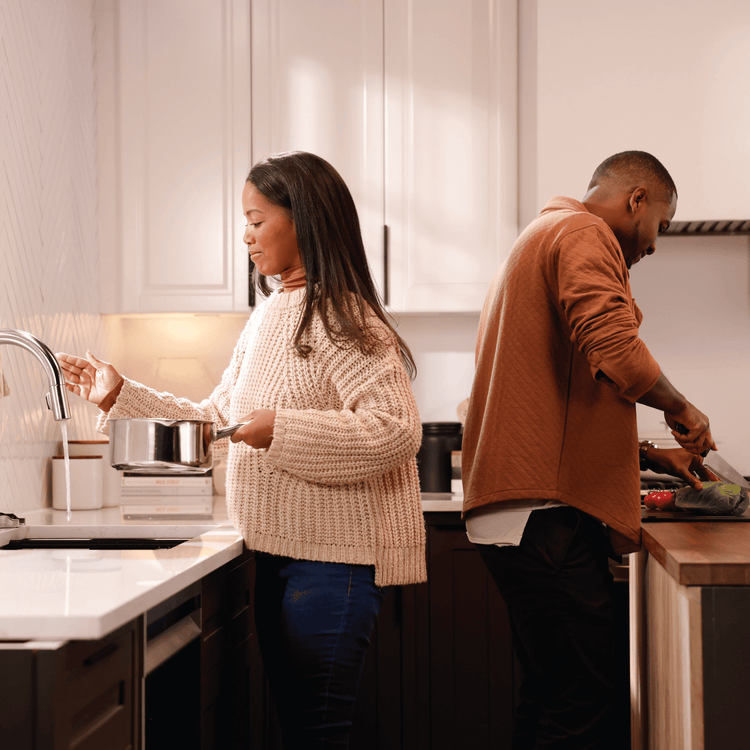 Touch₂O® Kitchen Faucet with Oxidized Water Technology