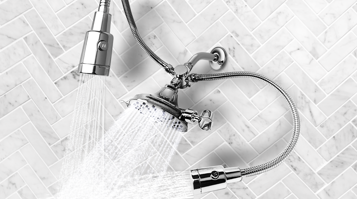 Omni-Angle Water Massage Showerhead