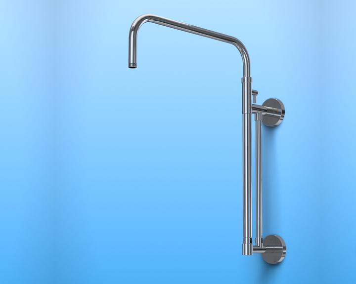 Shower arm without Spa Shower head installed